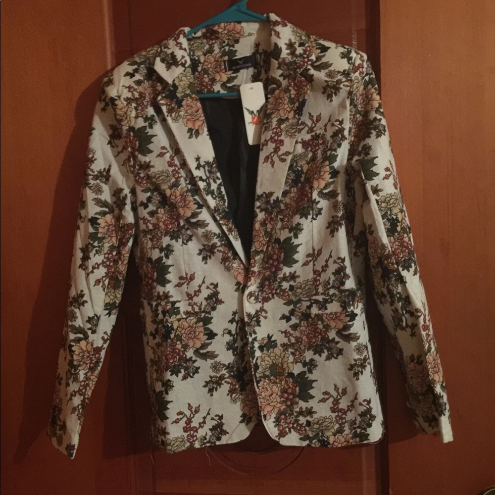 Men’s Floral Print Jacket